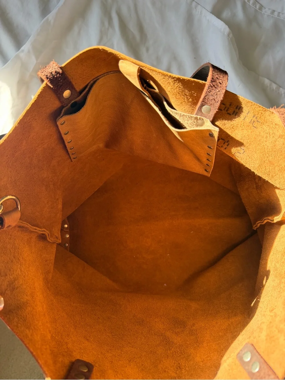Anney Life Leather Cognac tote
